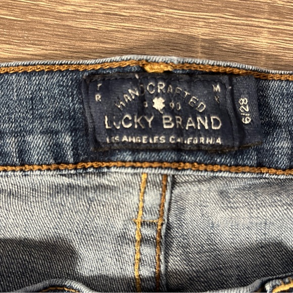 Lucky Brand Dark Blue Straight Leg Jeans - Picture 5 of 12